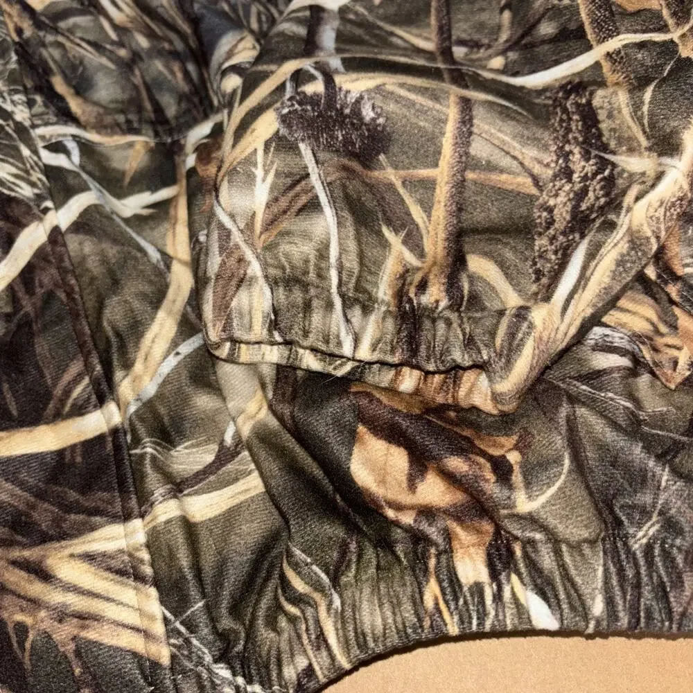 Red Head Camoflauge Hooded Jacket Hunting Men’s Large